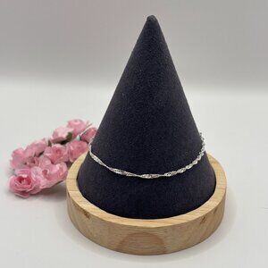 925 Silver Rope Chain Bracelet